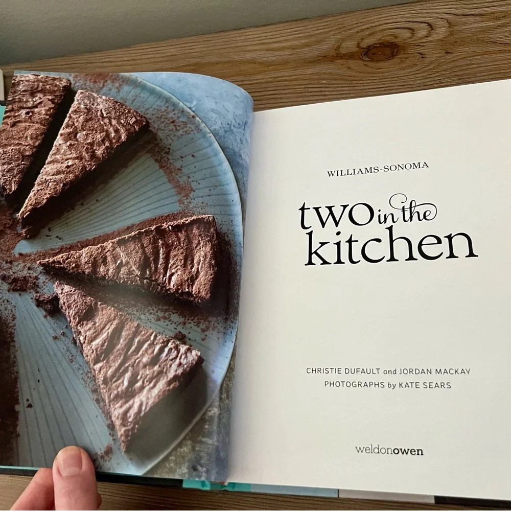 Williams Sonoma Two in the Kitchen Cookbook for Newlyweds